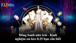 Đồng banh nửa trái - Kinh nghiệm soi kèo 0.25 bạn cần biết