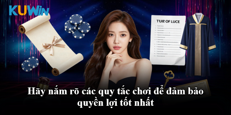 Hãy nắm rõ các quy tắc chơi để đảm bảo quyền lợi tốt nhất