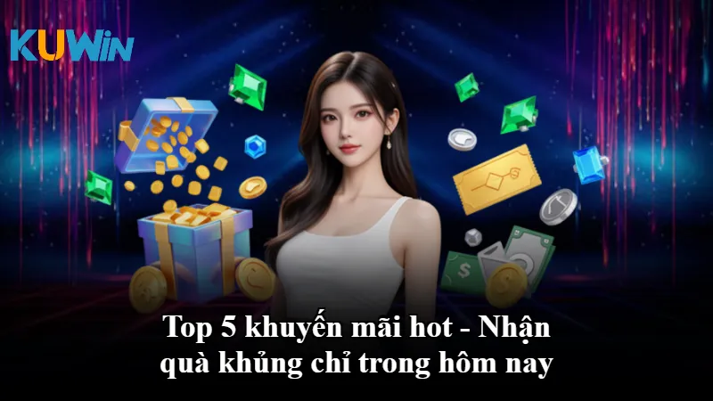 Top 5 khuyến mãi hot - Nhận quà khủng chỉ trong hôm nay